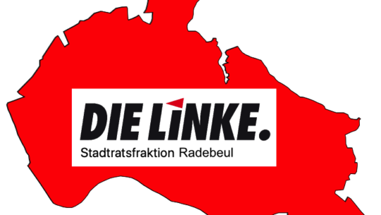 Logo der Fraktion DIE LINKE im Stadtrat Radebeul